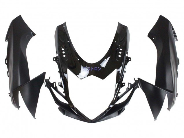 Preisgünstige Suzuki GSXR 600 / GSXR 750 Motorrad Verkleidung 2011-2024 - Matt Schwarz Grau Lila