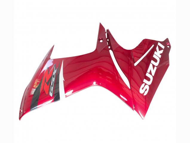 Preisgünstige Suzuki GSXR 600 / GSXR 750 Motorrad Verkleidung 2011-2024 - Rot Glanzendes Schwarz