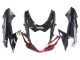 Preisgünstige Suzuki GSXR 600 / GSXR 750 Motorrad Verkleidung 2011-2024 - Rot Glanzendes Schwarz