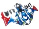 Preisgünstige Suzuki GSXR 600 / GSXR 750 Motorrad Verkleidung 2011-2024 - Blau Rot