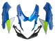 Preisgünstige Suzuki GSXR 600 / GSXR 750 Motorrad Verkleidung 2011-2024 - Blau Rot