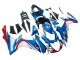 Preisgünstige Suzuki GSXR 600 / GSXR 750 Motorrad Verkleidung 2011-2024 - Blau Weiss Rot