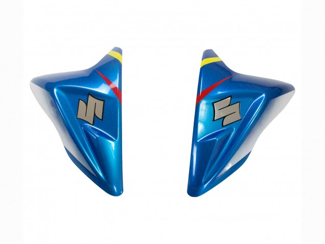 Preisgünstige Suzuki GSXR 600 / GSXR 750 Motorrad Verkleidung 2011-2024 - Blau Weiss Rot