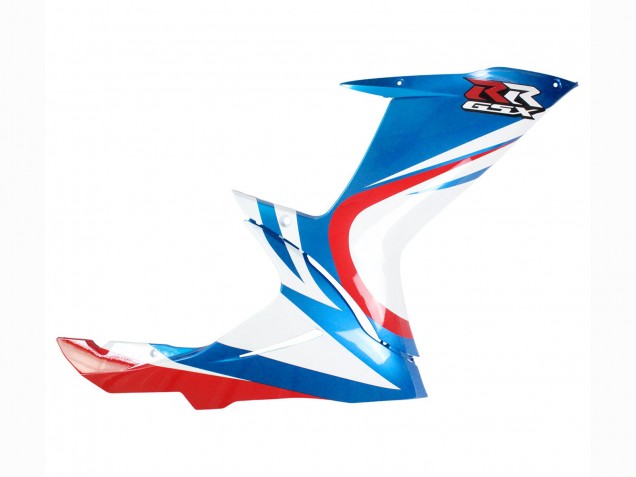 Preisgünstige Suzuki GSXR 600 / GSXR 750 Motorrad Verkleidung 2011-2024 - Blau Weiss Rot