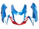 Preisgünstige Suzuki GSXR 600 / GSXR 750 Motorrad Verkleidung 2011-2024 - Blau Weiss Rot