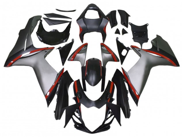 Preisgünstige Suzuki GSXR 600 / GSXR 750 Motorrad Verkleidung 2011-2024 - Blau Weiss Schwarz