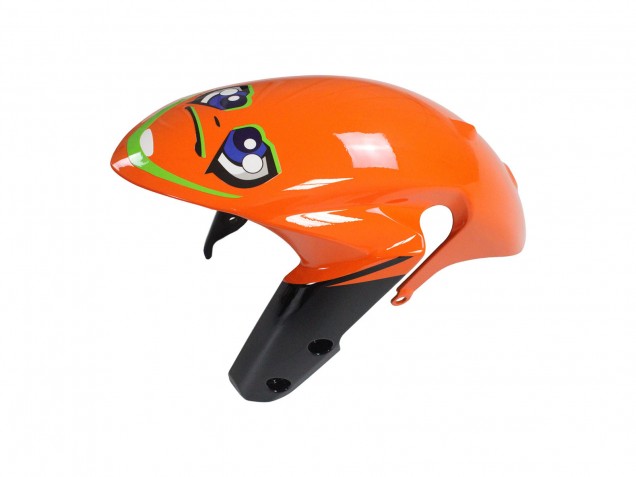 Preisgünstige Suzuki GSXR 600 / GSXR 750 Motorrad Verkleidung 2011-2024 - Hellblau Orange Schwarz Weiss Hai 46