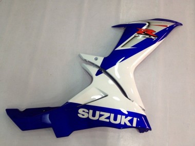 Preisgünstige Suzuki GSXR 600 / GSXR 750 Motorrad Verkleidung 2011-2024 - Blau Weiss