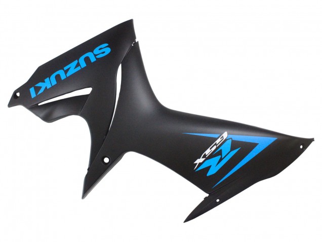 Preisgünstige Suzuki GSXR 600 / GSXR 750 Motorrad Verkleidung 2011-2024 - Blau Matt Schwarz