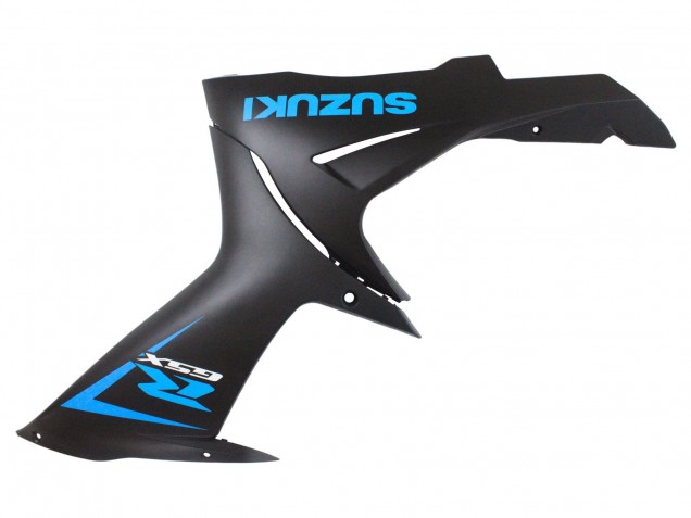 Preisgünstige Suzuki GSXR 600 / GSXR 750 Motorrad Verkleidung 2011-2024 - Blau Matt Schwarz