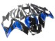 Preisgünstige Yamaha YZF R3/R25 Motorrad Verkleidung 2015-2018 - Blau Glanzendes Schwarz