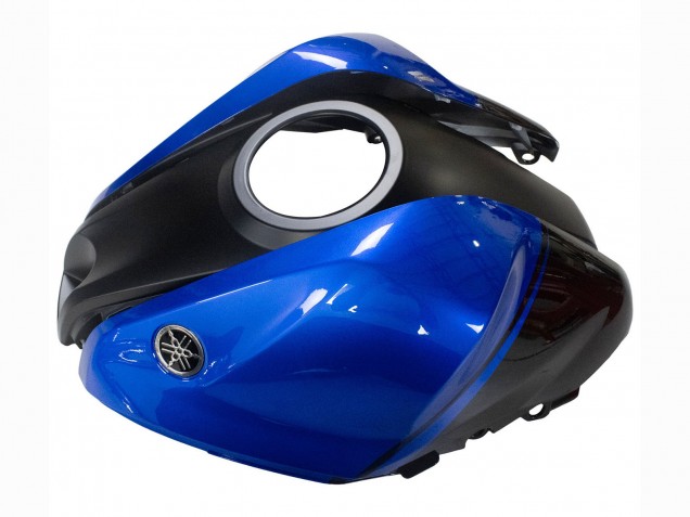 Preisgünstige Yamaha YZF R3/R25 Motorrad Verkleidung 2015-2018 - Blau Glanzendes Schwarz