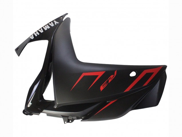 Preisgünstige Yamaha YZF R3/R25 Motorrad Verkleidung 2015-2018 - Glanzendes Schwarz Matt Schwarz Rot
