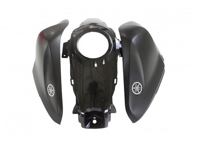 Preisgünstige Yamaha YZF R3/R25 Motorrad Verkleidung 2015-2018 - Glanzendes Schwarz Matt Schwarz Rot