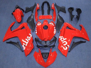 Preisgünstige Yamaha YZF R3/R25 Motorrad Verkleidung 2015-2018 - Rot Weiss Supreme