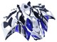 Preisgünstige Yamaha YZF R3/R25 Motorrad Verkleidung 2015-2018 - Weiss Blau Schwarz Yamalube