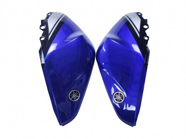 Preisgünstige Yamaha YZF R3/R25 Motorrad Verkleidung 2015-2018 - Weiss Blau Schwarz Yamalube