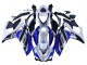 Preisgünstige Yamaha YZF R3/R25 Motorrad Verkleidung 2015-2018 - Weiss Blau Schwarz Yamalube