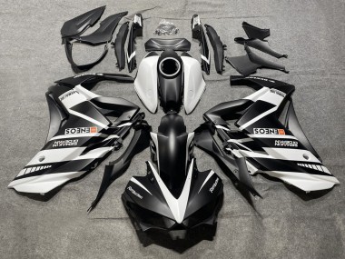 Preisgünstige Yamaha YZF R3/R25 Motorrad Verkleidung 2015-2018 - Weiss Schwarz Yamalube ENEOS
