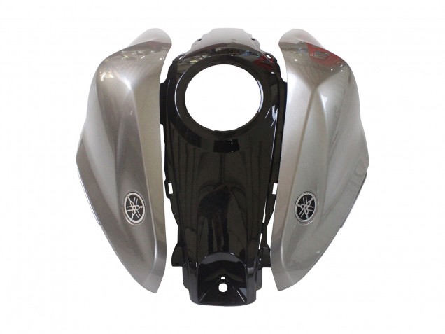 Preisgünstige Yamaha YZF R3/R25 Motorrad Verkleidung 2015-2018 - Silber Schwarz