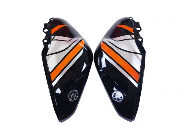Preisgünstige Yamaha YZF R3/R25 Motorrad Verkleidung 2015-2018 - Blau Orange Silber Yamalube