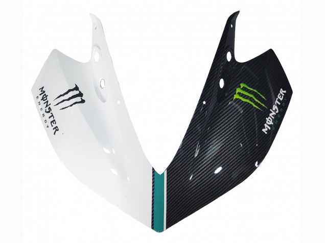 Preisgünstige Yamaha YZF R3/R25 Motorrad Verkleidung 2015-2018 - Weiss Grun Glanzendes Schwarz