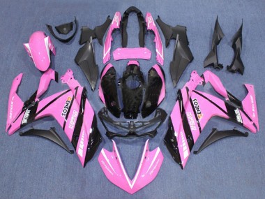 Preisgünstige Yamaha YZF R3/R25 Motorrad Verkleidung 2015-2018 - Rosa Schwarz Yamalube ENEOS