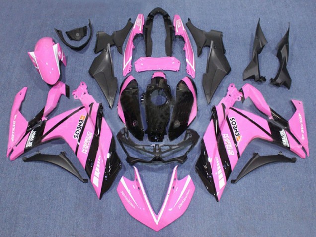Preisgünstige Yamaha YZF R3/R25 Motorrad Verkleidung 2015-2018 - Rosa Schwarz Yamalube ENEOS