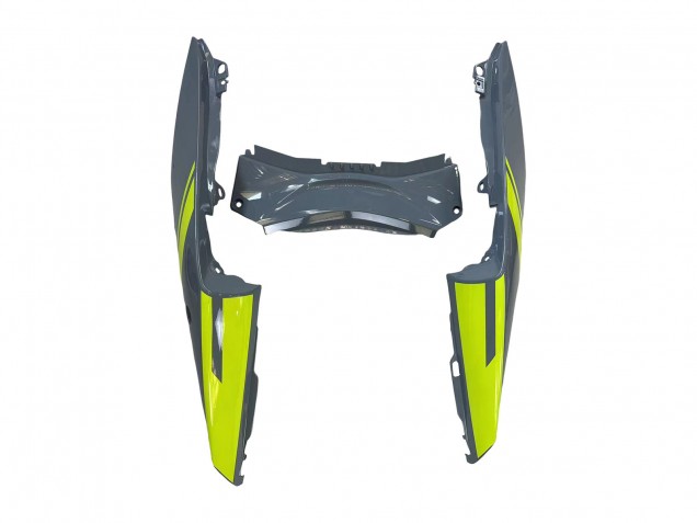 Preisgünstige Yamaha YZF R3/R25 Motorrad Verkleidung 2015-2018 - Nardo Grau Neon Gelb Schwarz