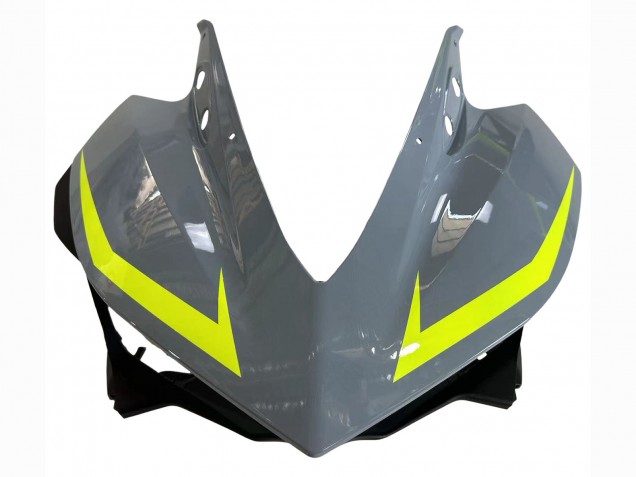 Preisgünstige Yamaha YZF R3/R25 Motorrad Verkleidung 2015-2018 - Nardo Grau Neon Gelb Schwarz
