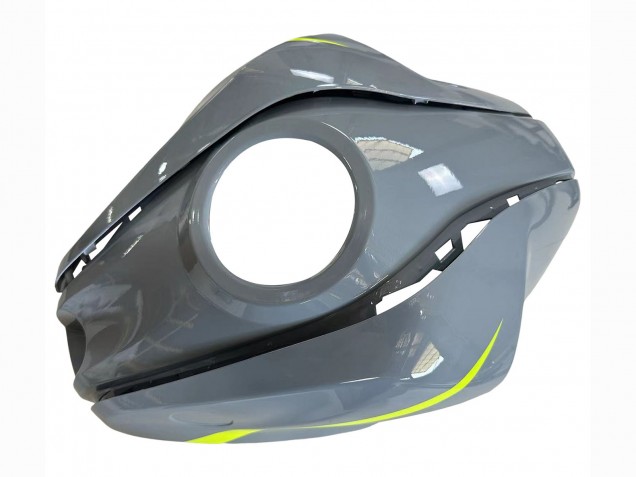 Preisgünstige Yamaha YZF R3/R25 Motorrad Verkleidung 2015-2018 - Nardo Grau Neon Gelb Schwarz