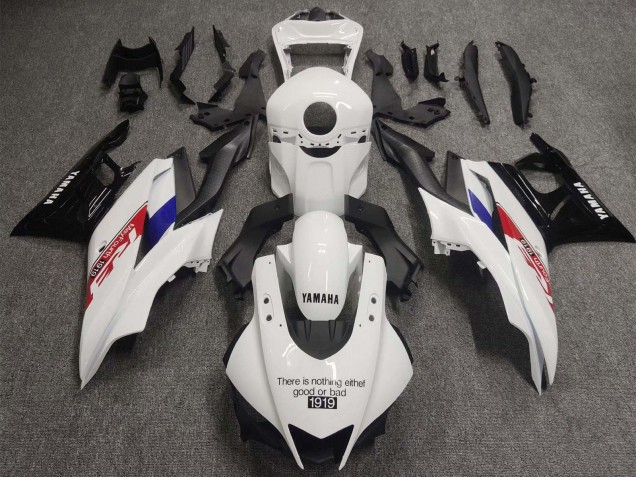 Preisgünstige Yamaha YZF R3/R25 Motorrad Verkleidung 2019-2021 - Weiss Rot Blau Schwarz Carbonfaser 1919
