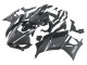 Preisgünstige Yamaha YZF R3/R25 Motorrad Verkleidung 2019-2021 - Matt Schwarz Silber