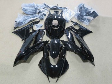 Preisgünstige Yamaha YZF R3/R25 Motorrad Verkleidung 2019-2021 - Glanzendes Schwarz
