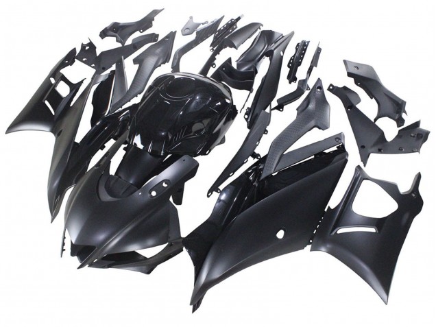 Preisgünstige Yamaha YZF R3/R25 Motorrad Verkleidung 2019-2021 - Matt Schwarz