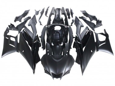 Preisgünstige Yamaha YZF R3/R25 Motorrad Verkleidung 2019-2021 - Matt Schwarz