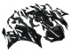 Preisgünstige Yamaha YZF R3/R25 Motorrad Verkleidung 2019-2021 - Glanzendes Schwarz Weiss