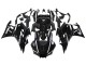 Preisgünstige Yamaha YZF R3/R25 Motorrad Verkleidung 2019-2021 - Glanzendes Schwarz Weiss