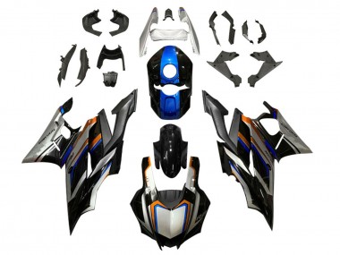 Preisgünstige Yamaha YZF R3/R25 Motorrad Verkleidung 2019-2021 - Silber Orange Blau Schwarz
