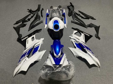 Preisgünstige Yamaha YZF R3/R25 Motorrad Verkleidung 2019-2021 - Weiss Blau Schwarz Yamalube