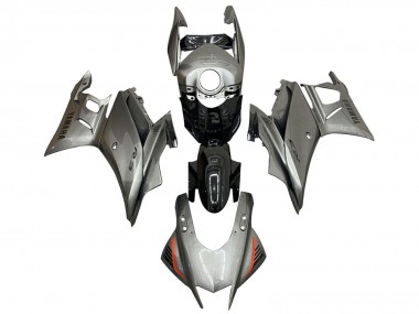 Preisgünstige Yamaha YZF R3/R25 Motorrad Verkleidung 2019-2021 - Silber Schwarz
