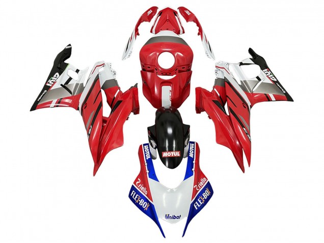 Preisgünstige Yamaha YZF R3/R25 Motorrad Verkleidung 2019-2021 - Weiss Rot Blau Schwarz Givi Motul