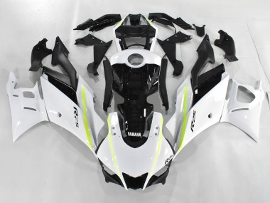 Preisgünstige Yamaha YZF R3/R25 Motorrad Verkleidung 2019-2021 - Weiss Grun Schwarz