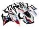 Preisgünstige Yamaha YZF R3/R25 Motorrad Verkleidung 2019-2021 - Weiss Blau Rot Glanzendes Schwarz