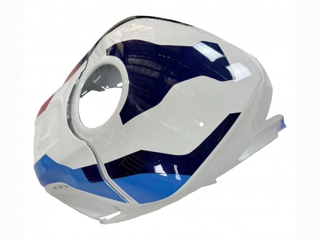 Preisgünstige Yamaha YZF R3/R25 Motorrad Verkleidung 2019-2021 - Weiss Blau Rot Glanzendes Schwarz