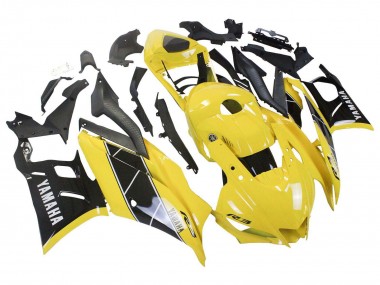 Preisgünstige Yamaha YZF R3/R25 Motorrad Verkleidung 2019-2021 - Gelb Schwarz