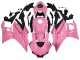 Preisgünstige Yamaha YZF R3/R25 Motorrad Verkleidung 2022-2024 - Rosa Schwarz
