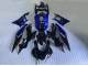 Preisgünstige Yamaha YZF R3/R25 Motorrad Verkleidung 2022-2024 - Blau Glanzendes Schwarz