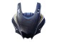Preisgünstige Yamaha YZF R3/R25 Motorrad Verkleidung 2022-2024 - Schwarzer Carbonfaser Stil Goldrot ABBOT