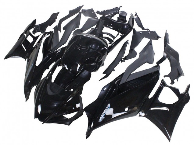 Preisgünstige Yamaha YZF R3/R25 Motorrad Verkleidung 2022-2024 - Glanzendes Schwarz